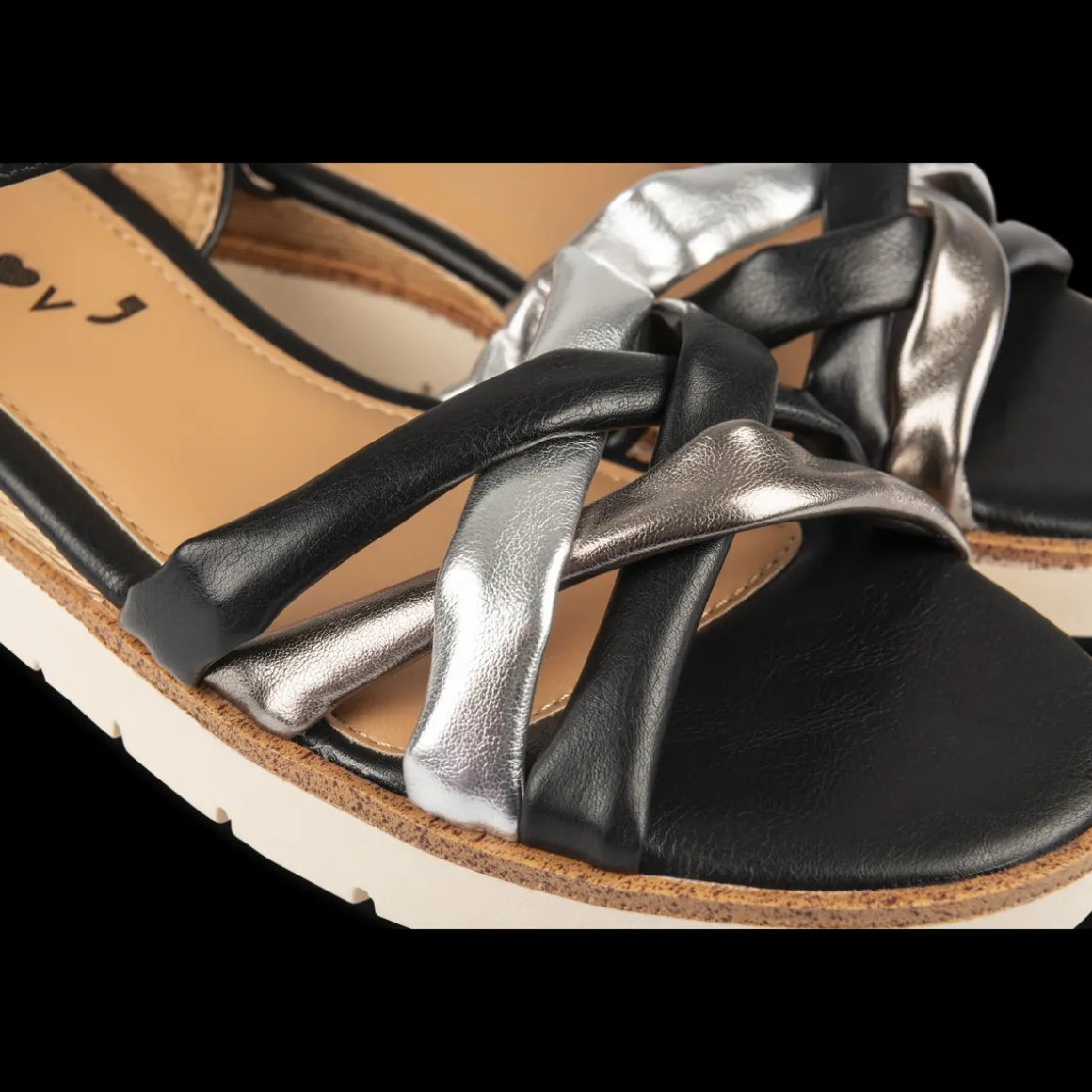 Sandalen ZWART