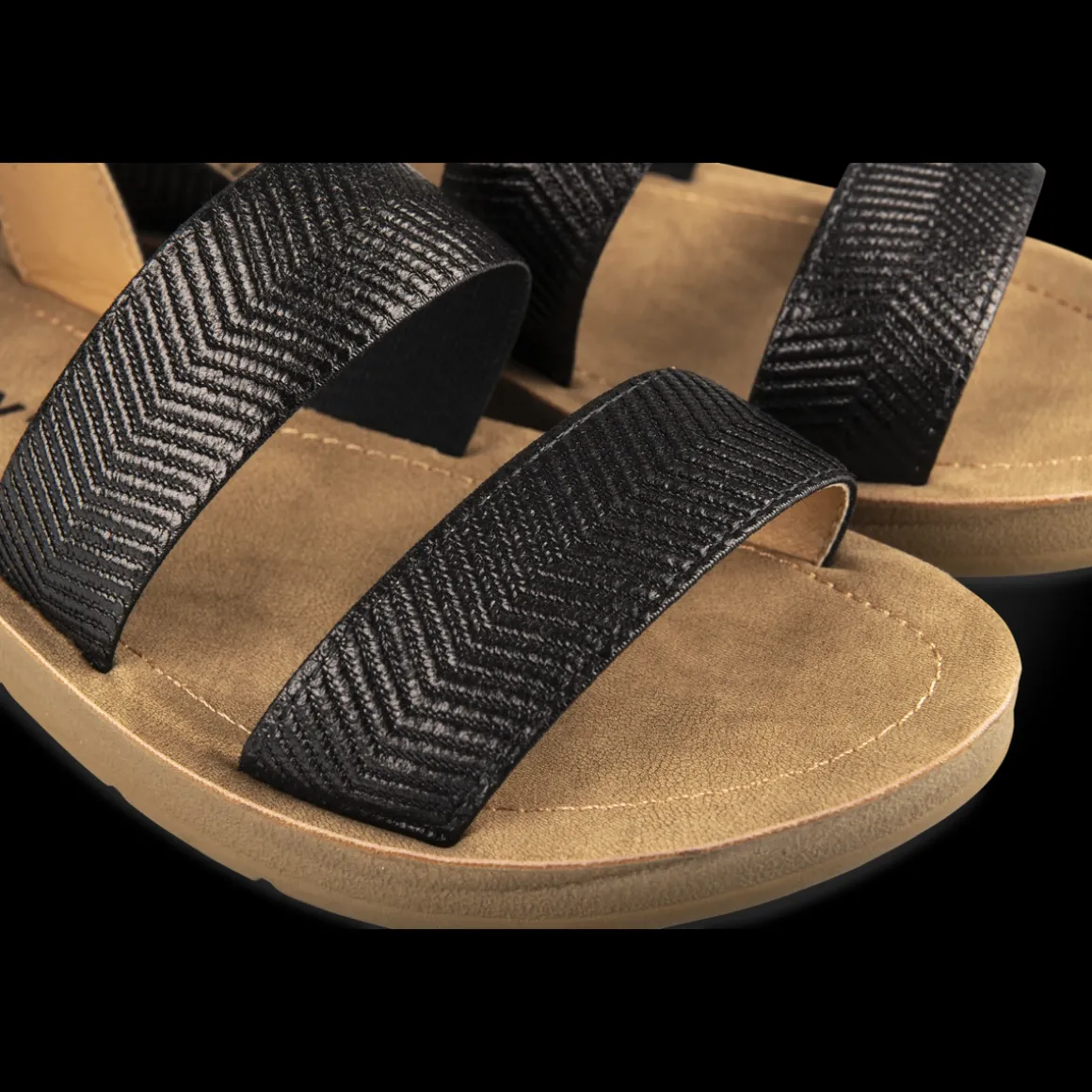 Sandalen ZWART