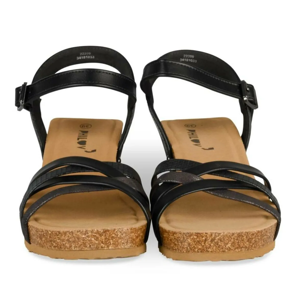 Sandalen ZWART