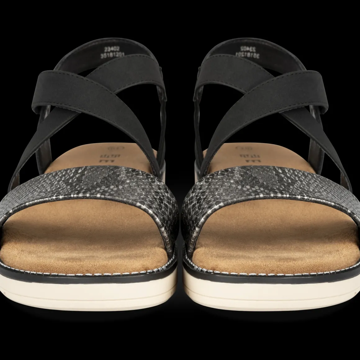 Sandalen ZWART