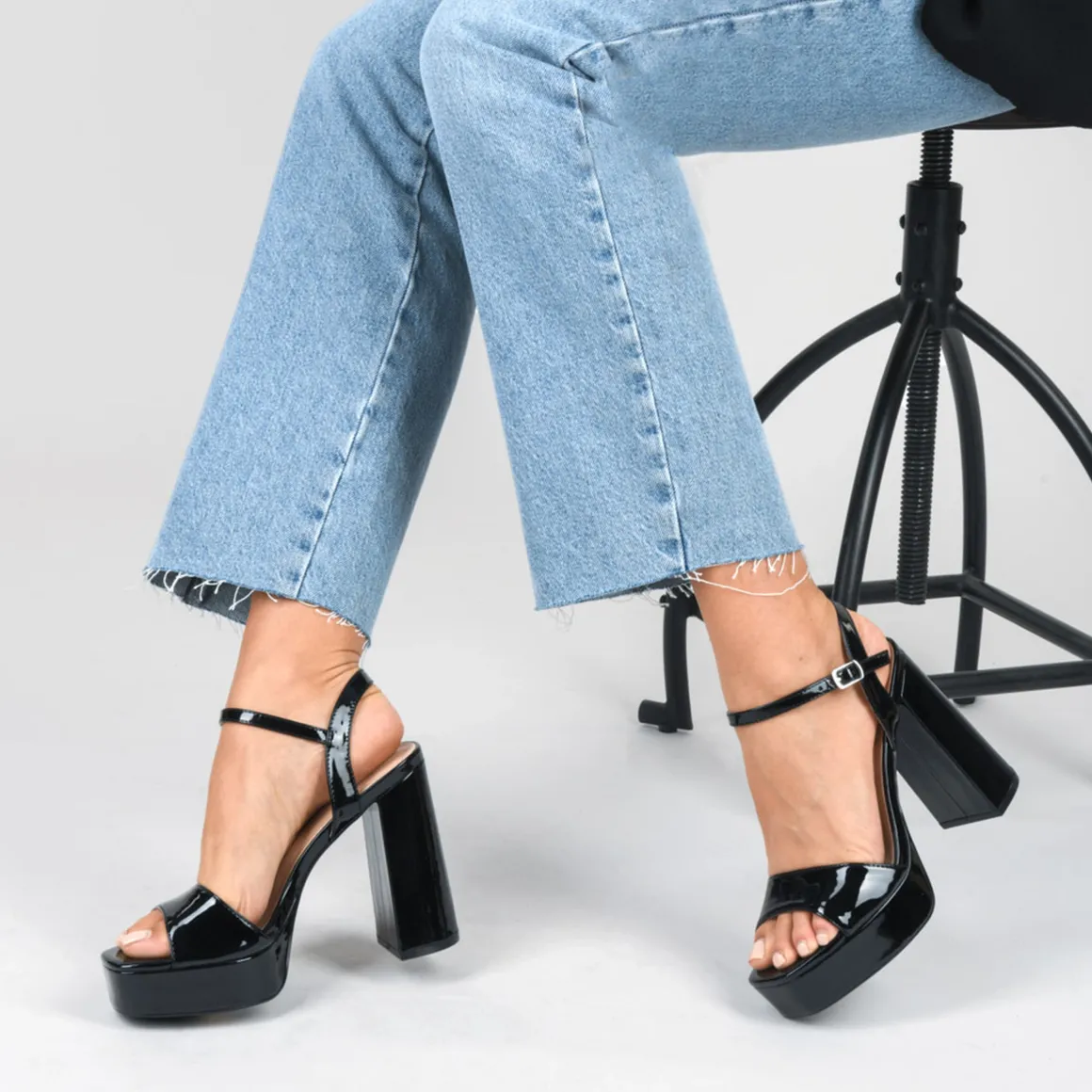 Sandalen ZWART