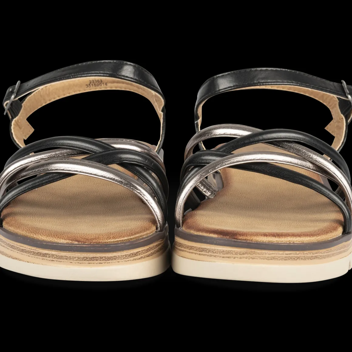 Sandalen ZWART