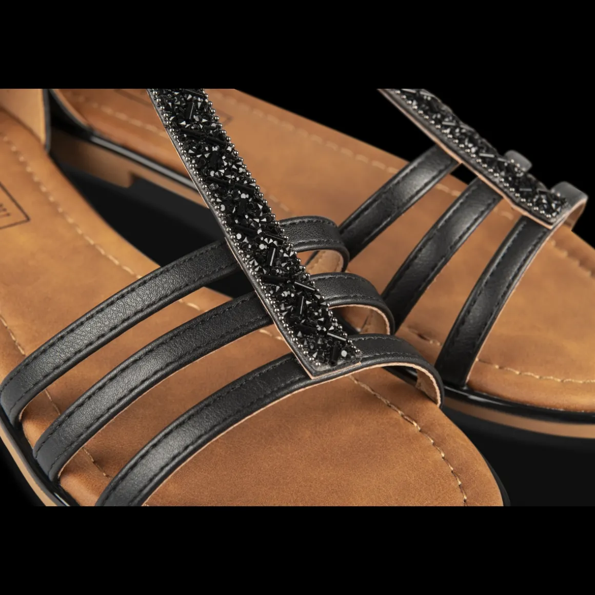 Sandalen ZWART