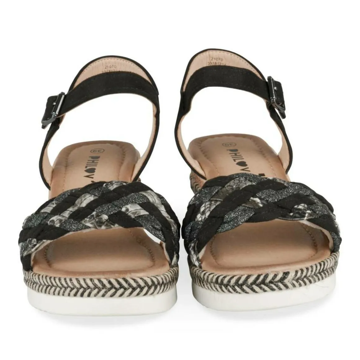 Sandalen ZWART