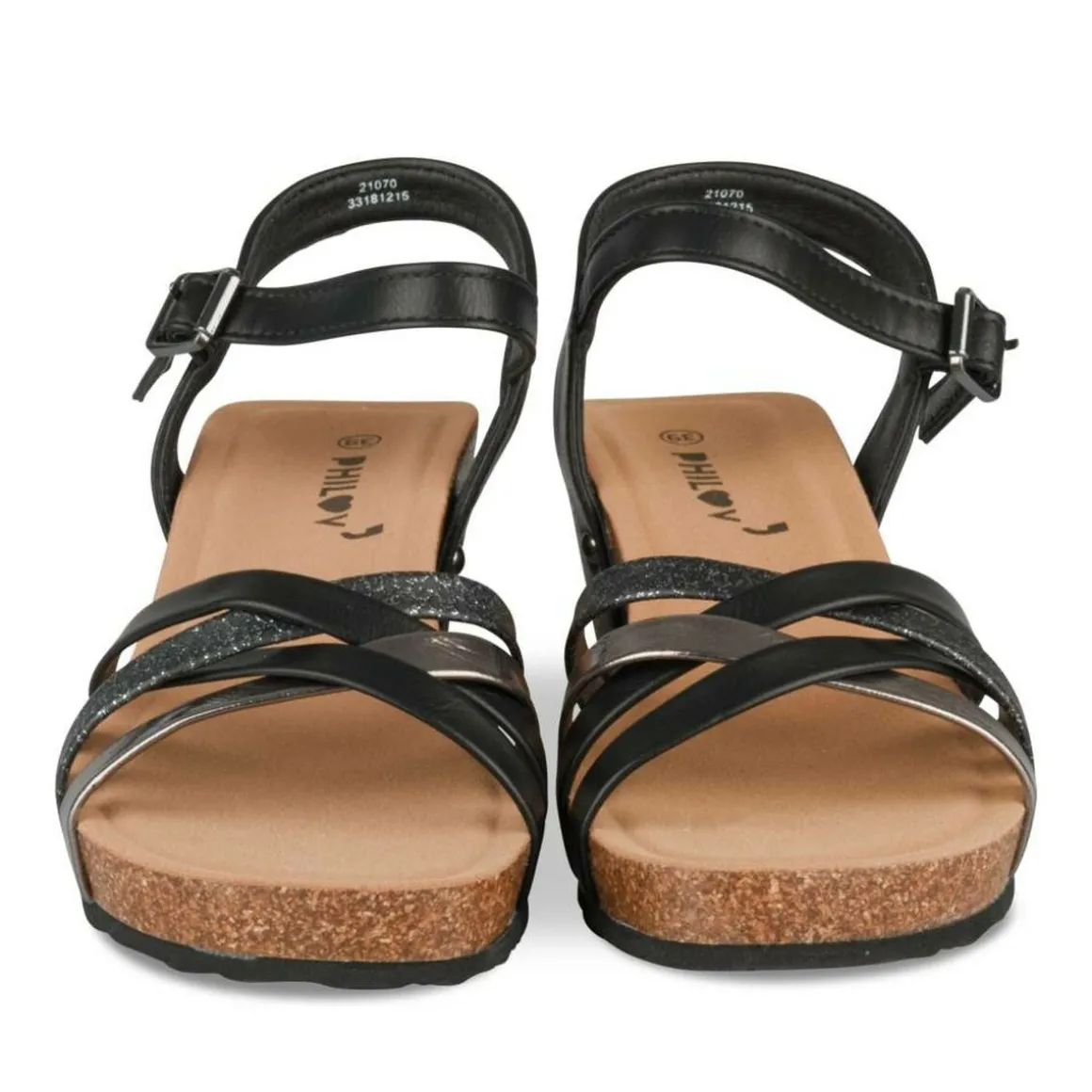 Sandalen ZWART