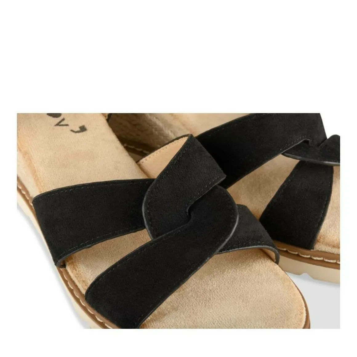 Sandalen ZWART