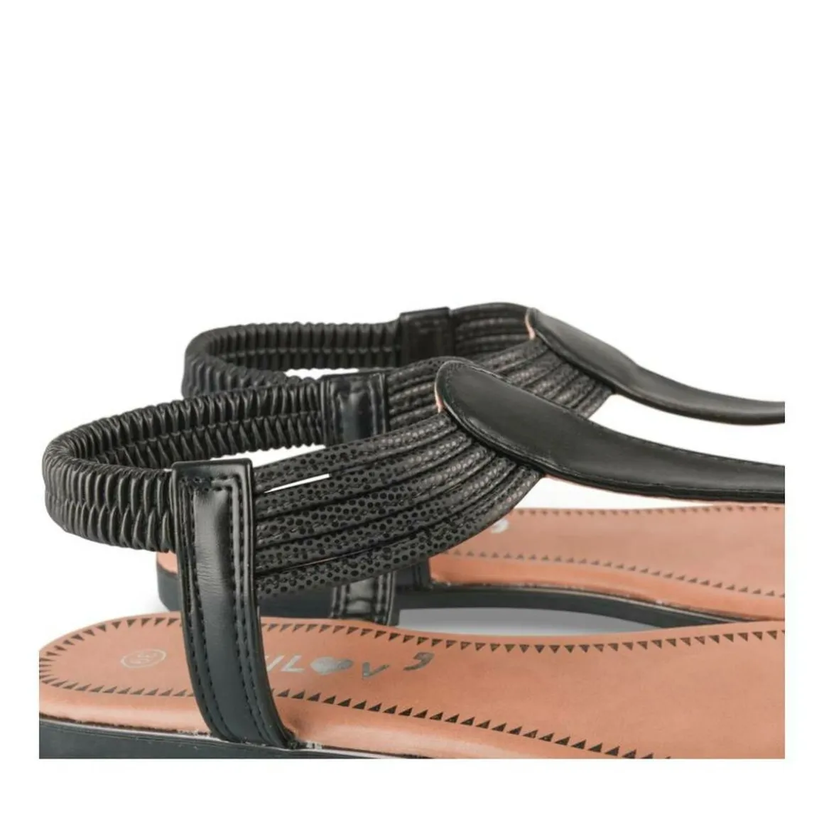 Sandalen ZWART