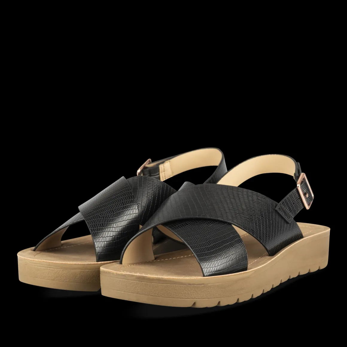 Sandalen ZWART