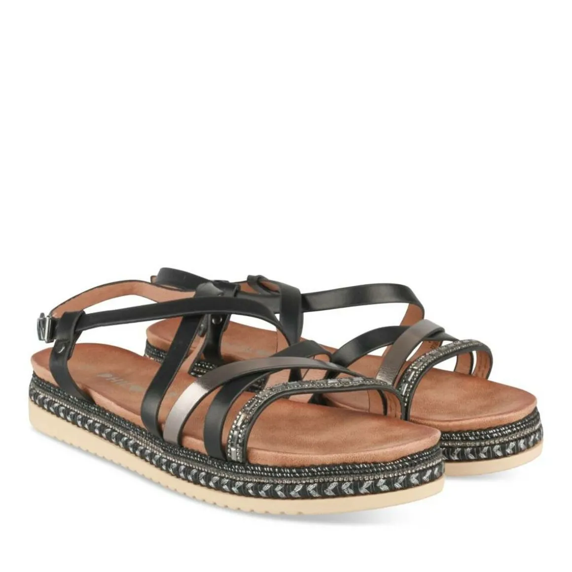 Sandalen ZWART
