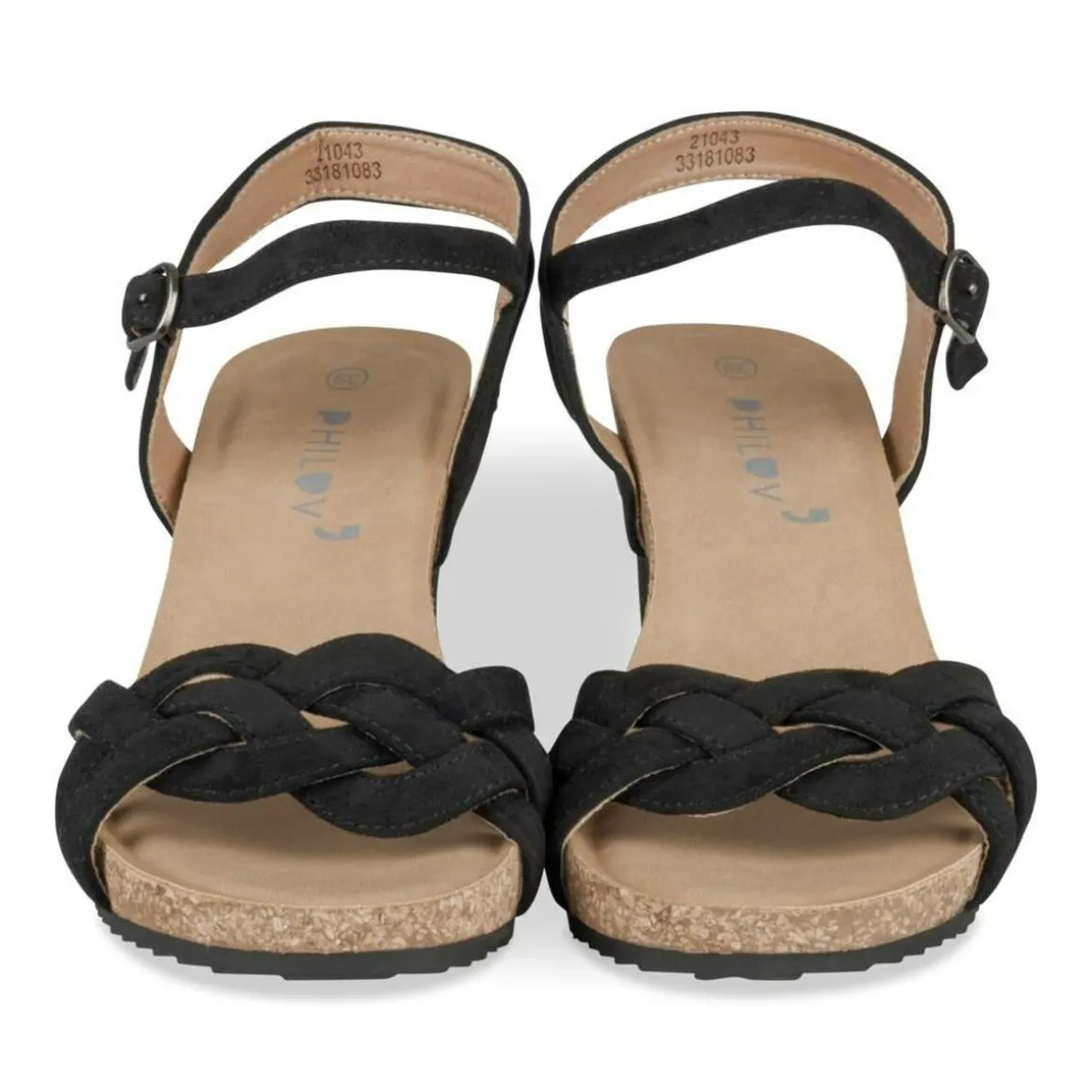 Sandalen ZWART