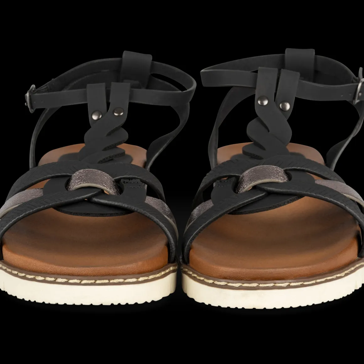 Sandalen ZWART