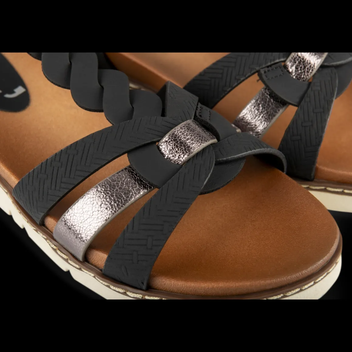 Sandalen ZWART