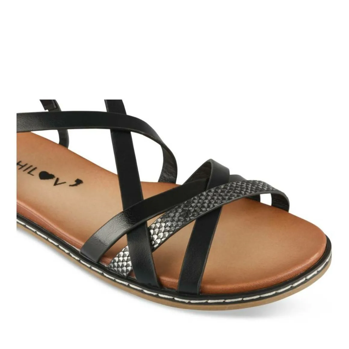 Sandalen ZWART