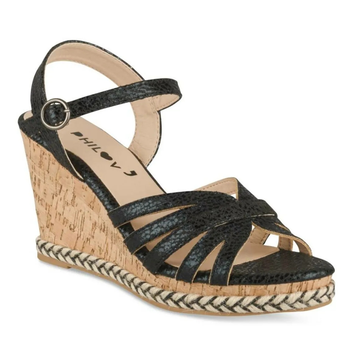 Sandalen ZWART