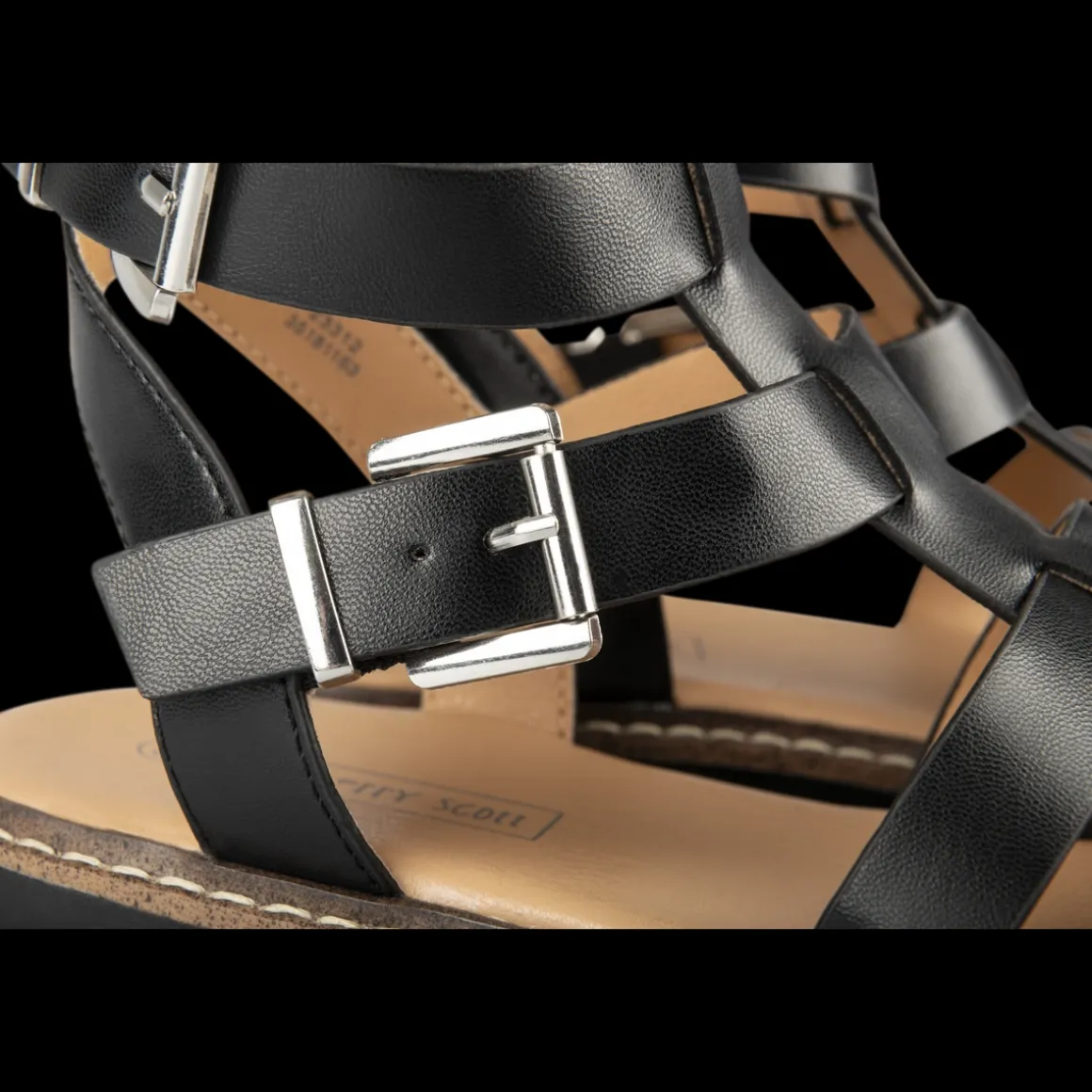 Sandalen ZWART