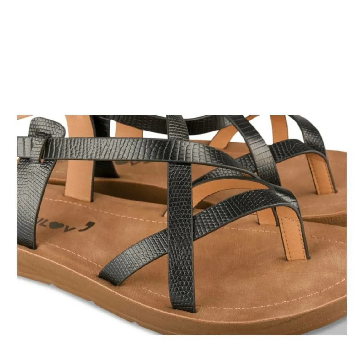 Sandalen ZWART