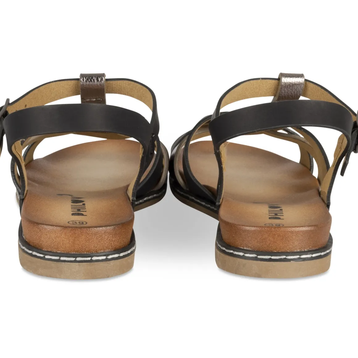 Sandalen ZWART