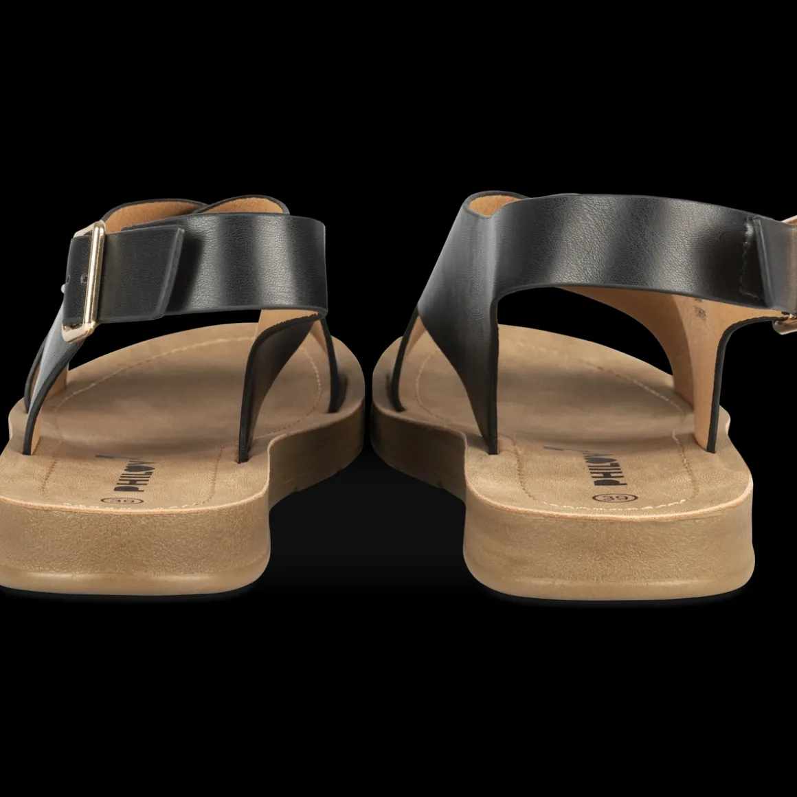 Sandalen ZWART