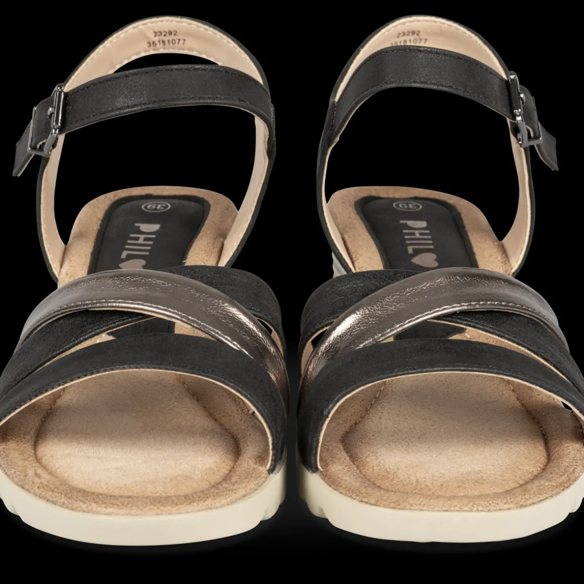 Sandalen ZWART