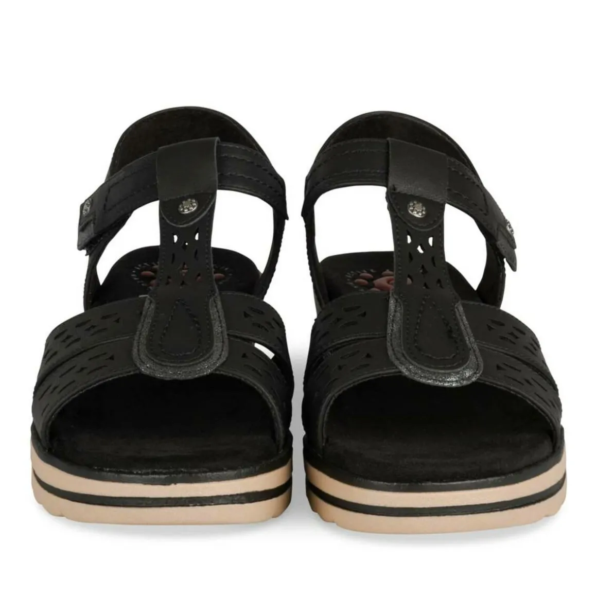 Sandalen ZWART