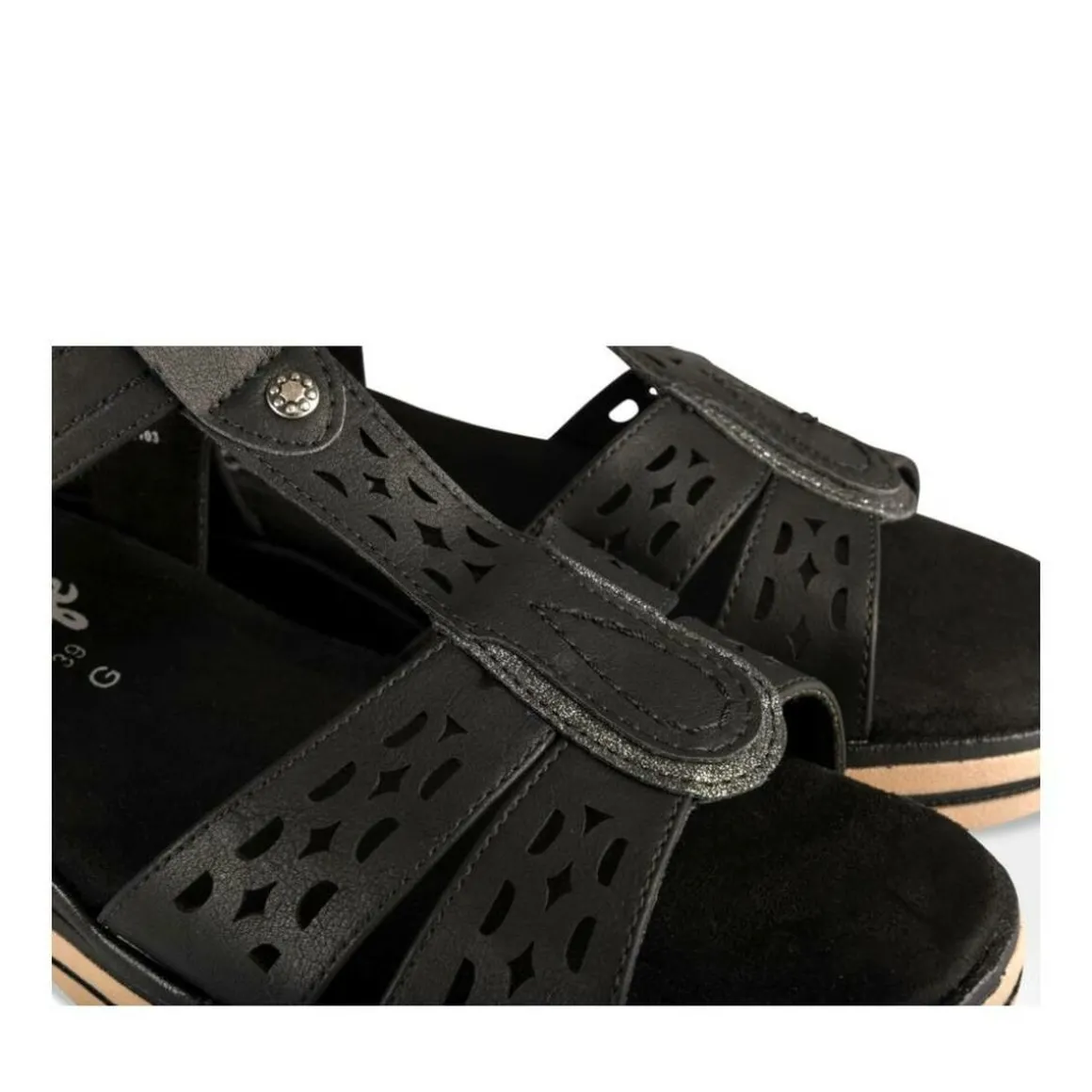 Sandalen ZWART