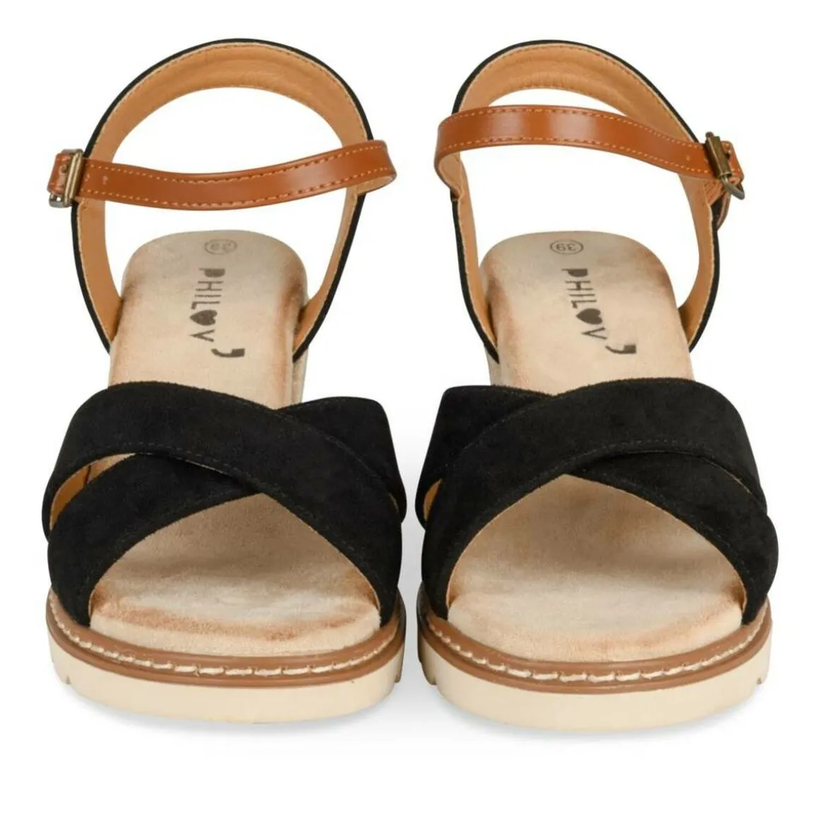 Sandalen ZWART