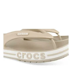 Slippers BEIGE CROCS Bayaband Flip