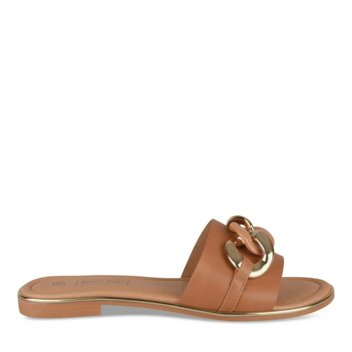Slippers KASTANJEBRUIN
