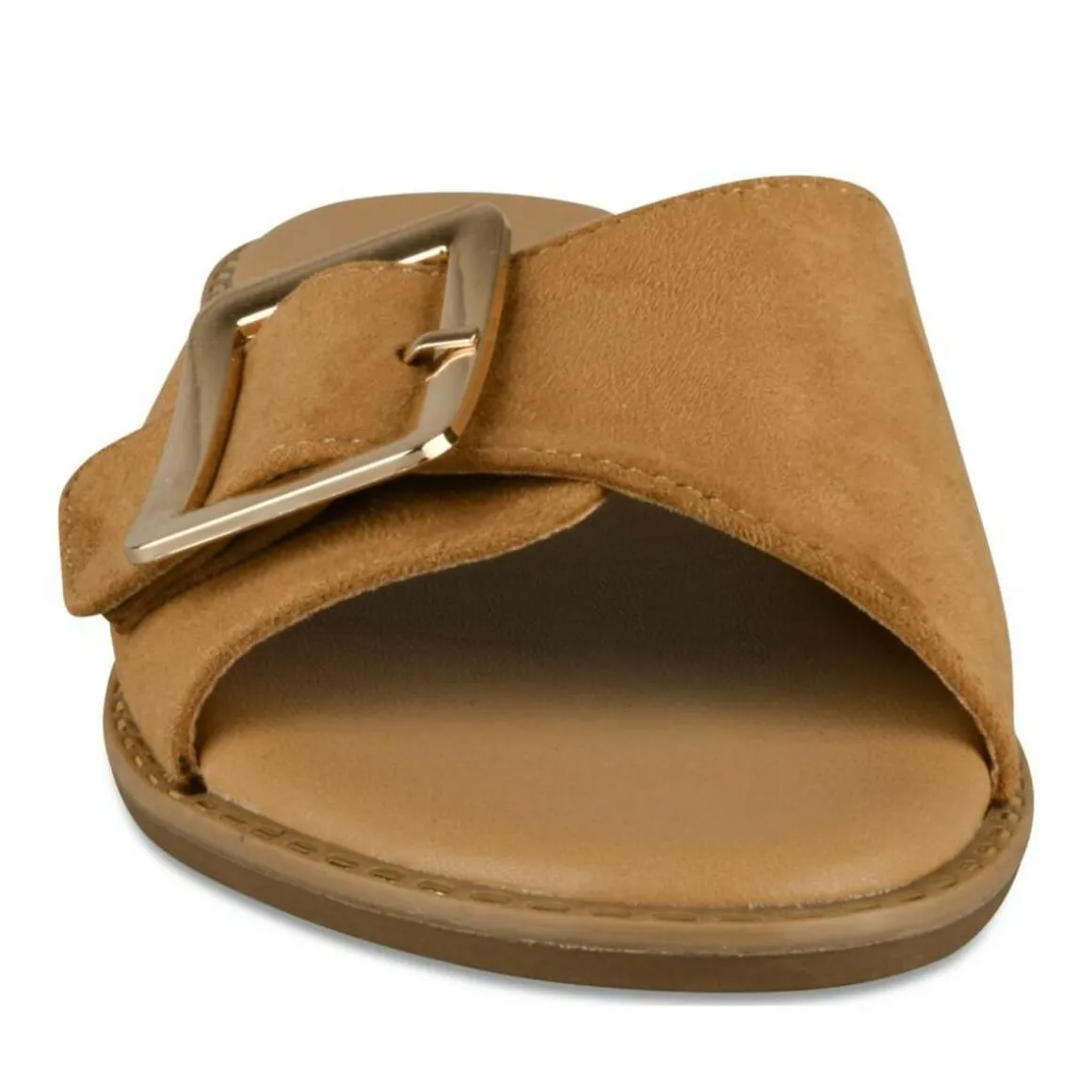 Slippers KASTANJEBRUIN