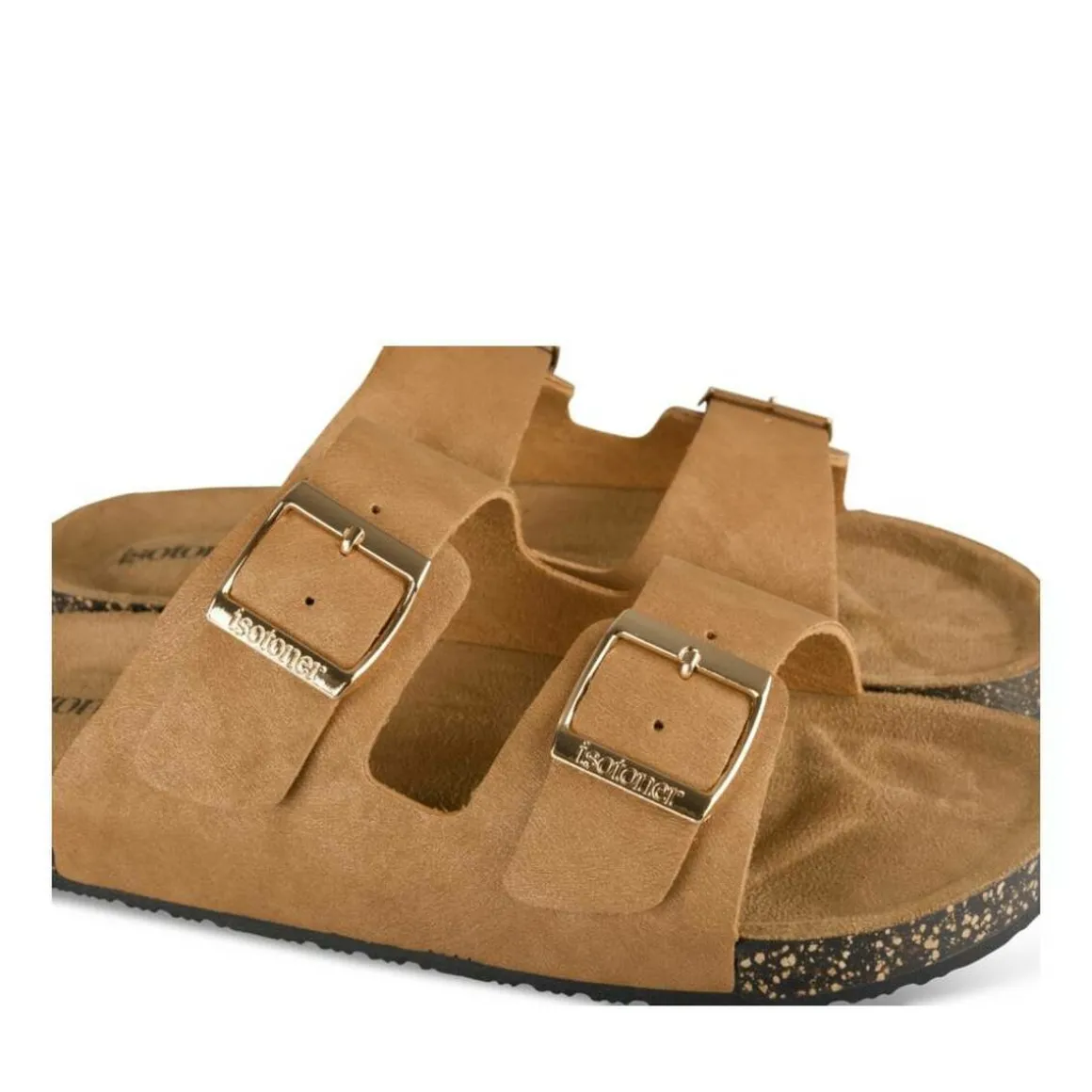 Slippers KASTANJEBRUIN