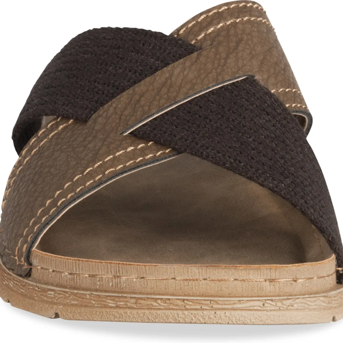 Slippers KASTANJEBRUIN
