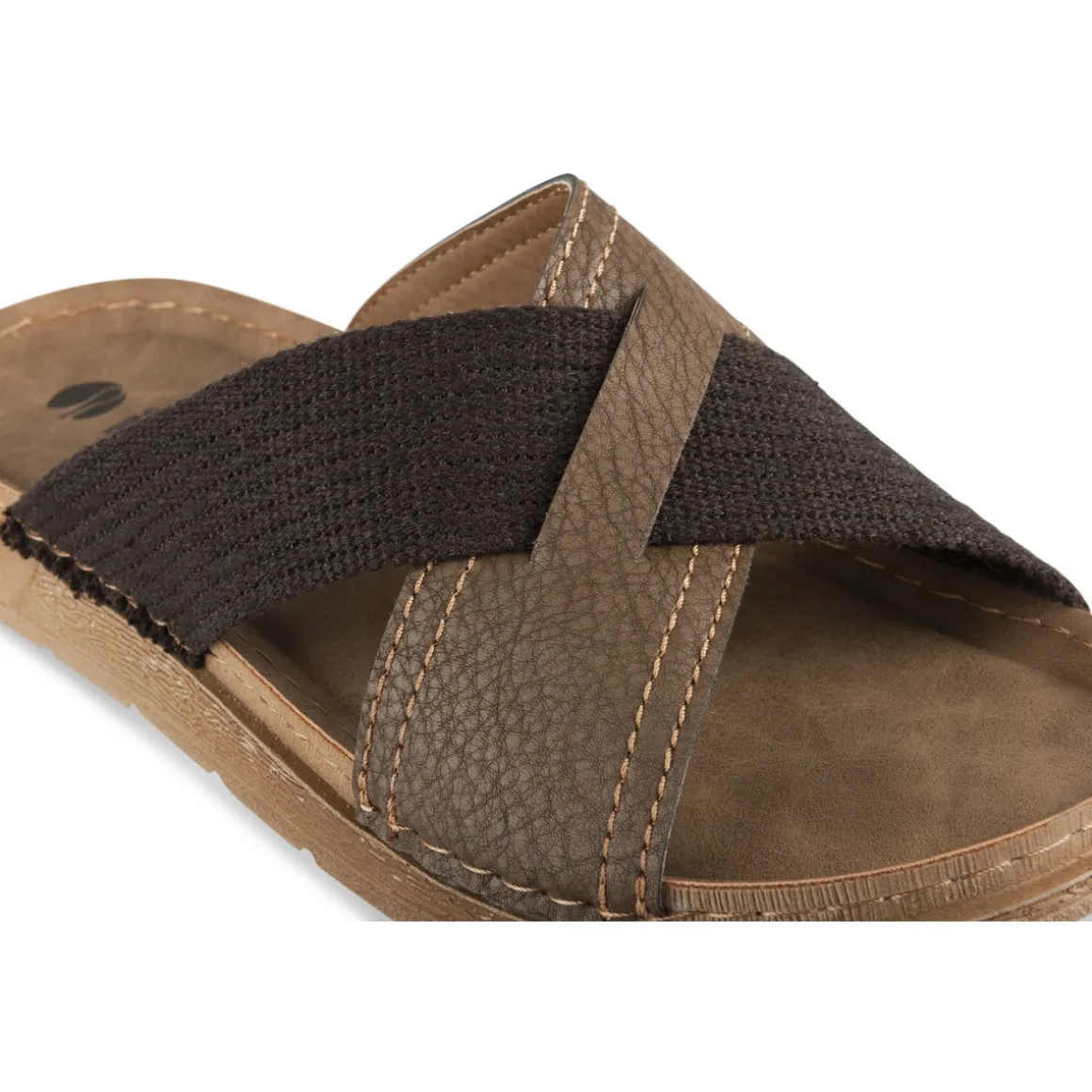 Slippers KASTANJEBRUIN