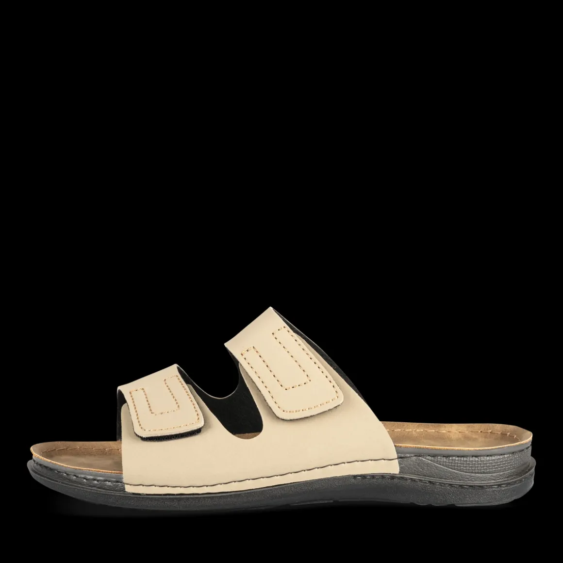 Slippers KASTANJEBRUIN