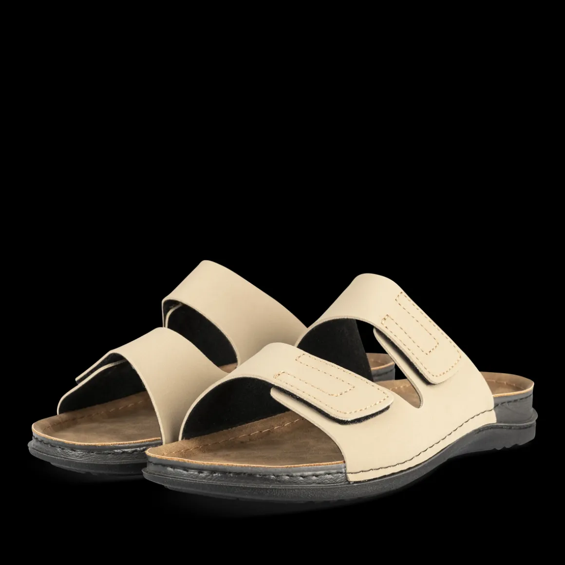 Slippers KASTANJEBRUIN