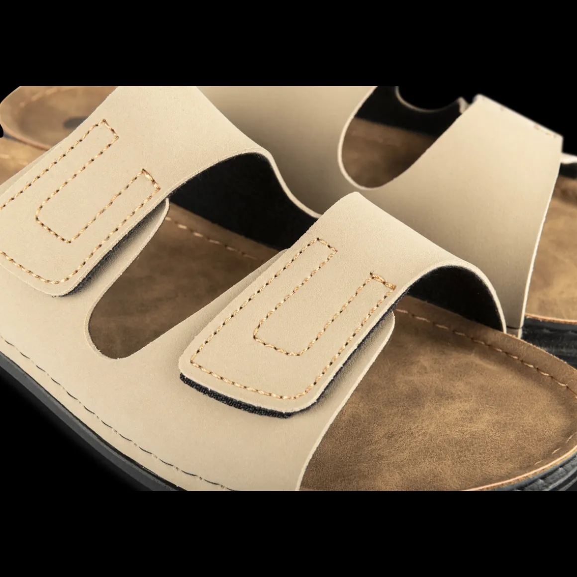 Slippers KASTANJEBRUIN