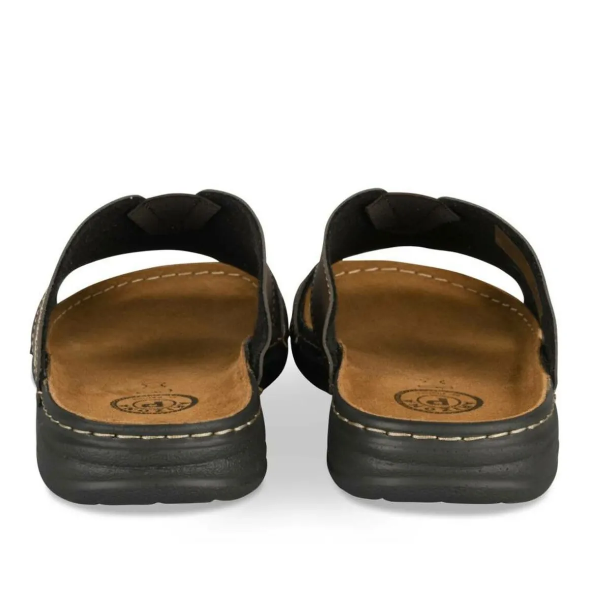 Slippers KASTANJEBRUIN
