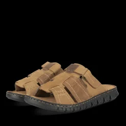 Slippers KASTANJEBRUIN