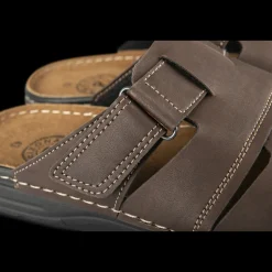 Slippers KASTANJEBRUIN