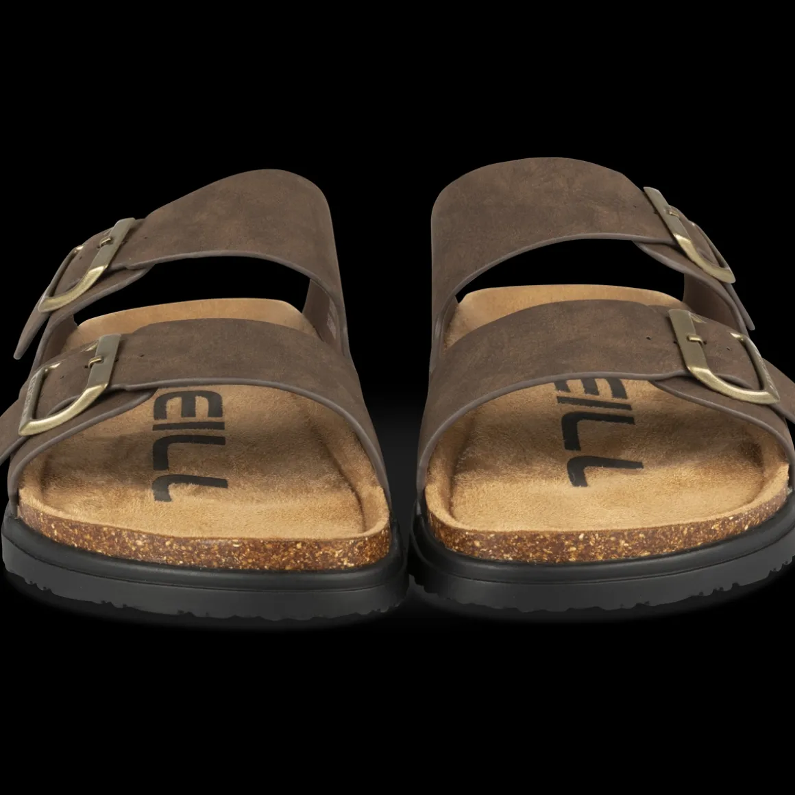 Slippers KASTANJEBRUIN