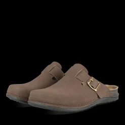 Slippers KASTANJEBRUIN