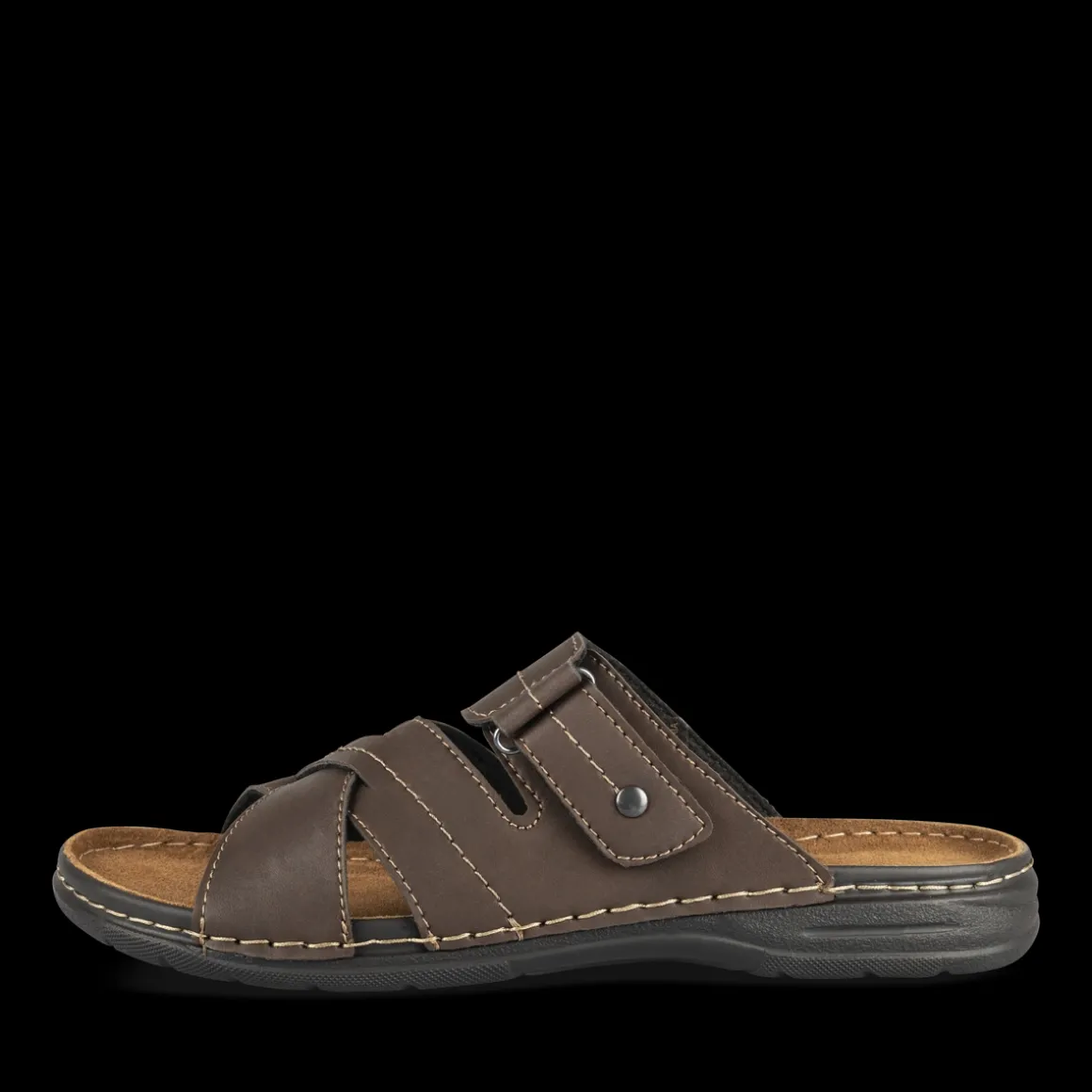 Slippers KASTANJEBRUIN