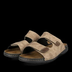 Slippers KASTANJEBRUIN