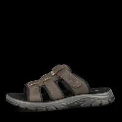 Slippers KASTANJEBRUIN