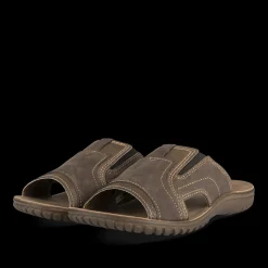 Slippers KASTANJEBRUIN