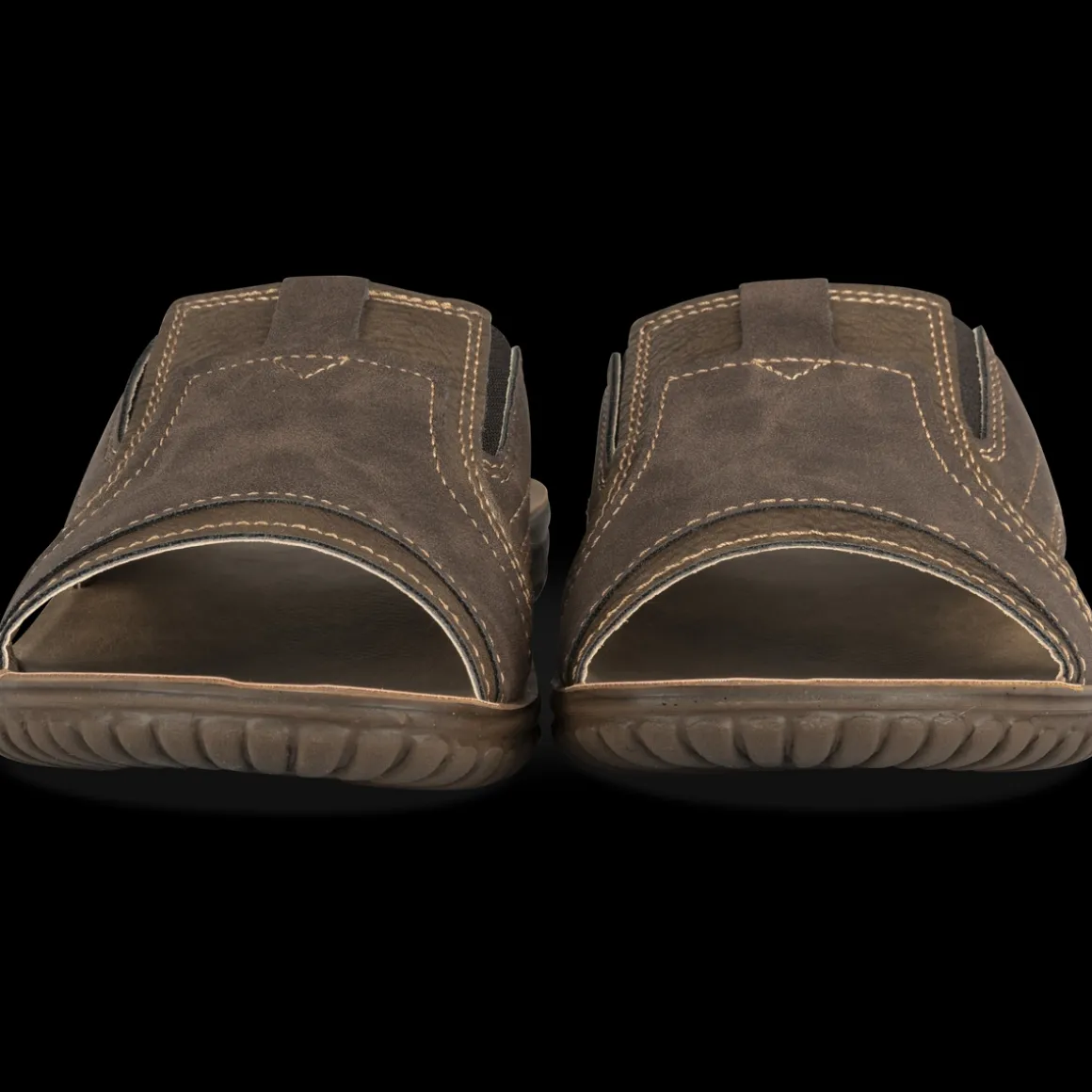 Slippers KASTANJEBRUIN