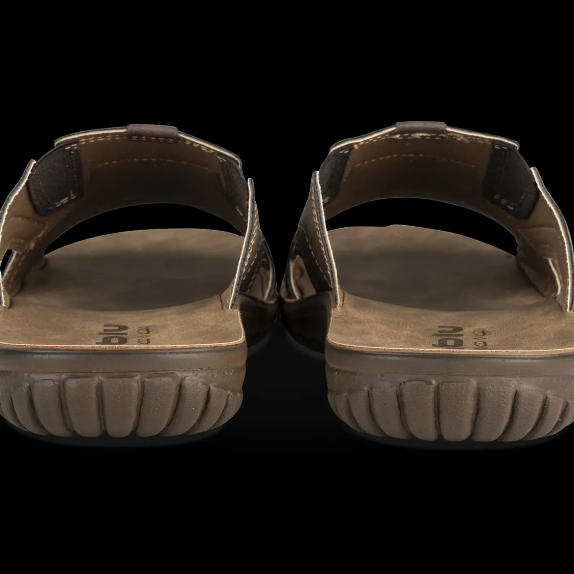 Slippers KASTANJEBRUIN