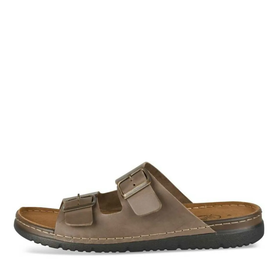 Slippers KASTANJEBRUIN