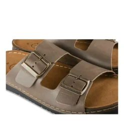 Slippers KASTANJEBRUIN