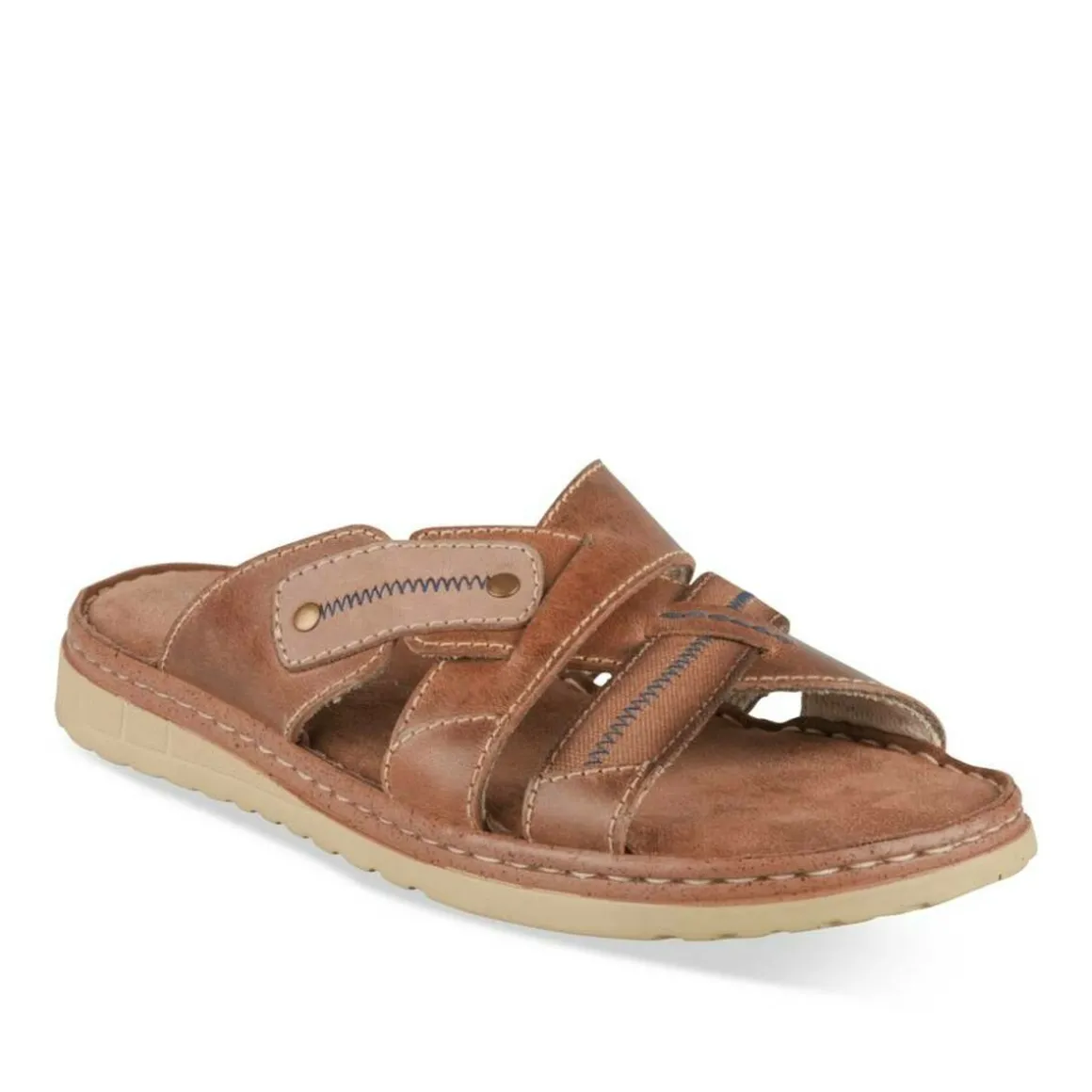 Slippers KASTANJEBRUIN