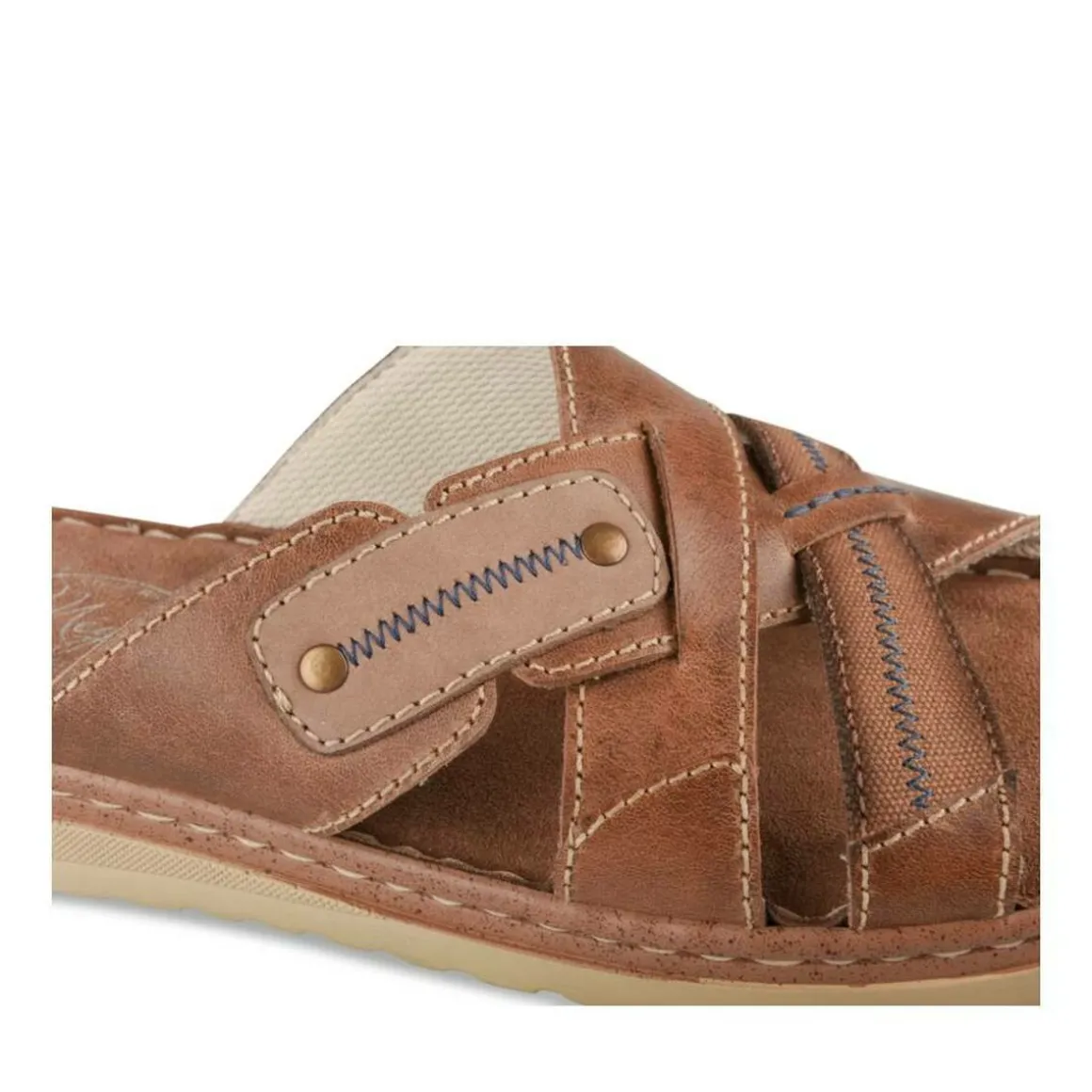 Slippers KASTANJEBRUIN